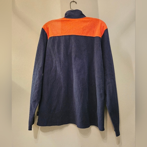 Helly Hansen Polartec Blue & Orange Half Zip Fleece Sweater | Size Large - Picture 2 of 8